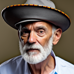 Man wearing a hat