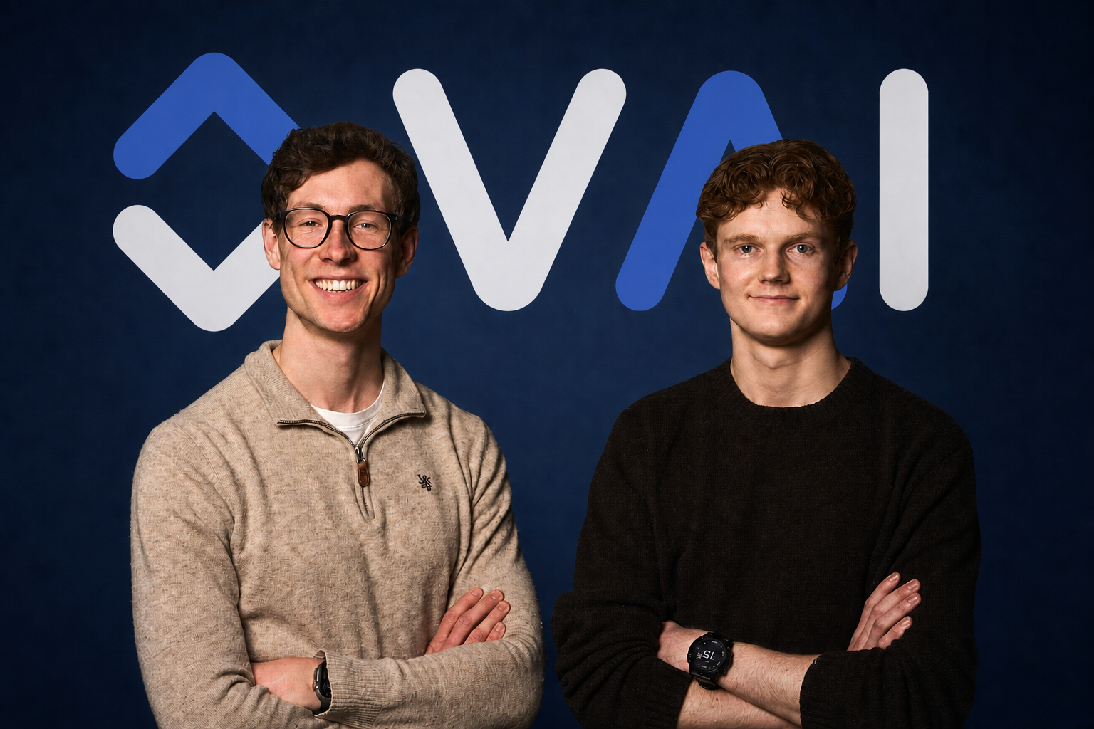 Bendik Norli and Adrian Fagerland, co-founders of Vai
